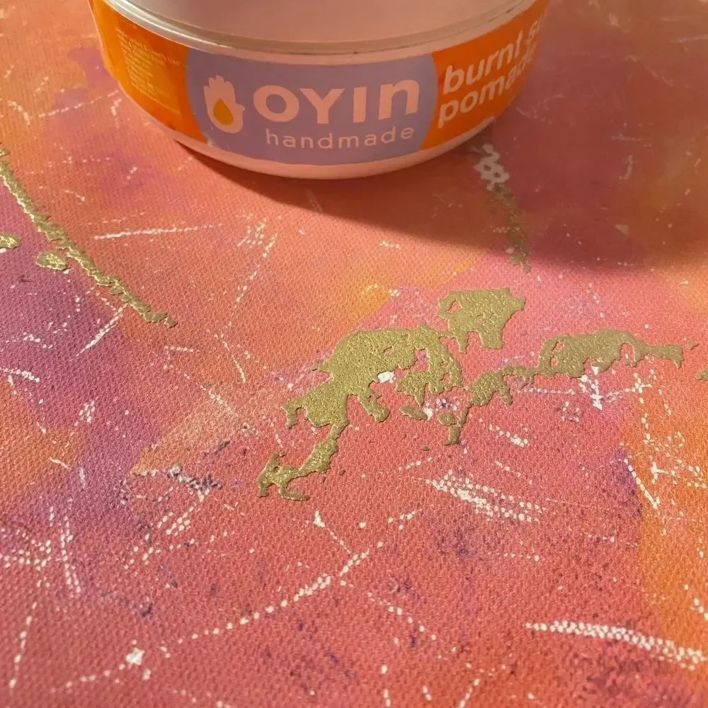 🛍️Oyin Handmade Burnt Sugar All-Veggie Pomade, 4 Oz